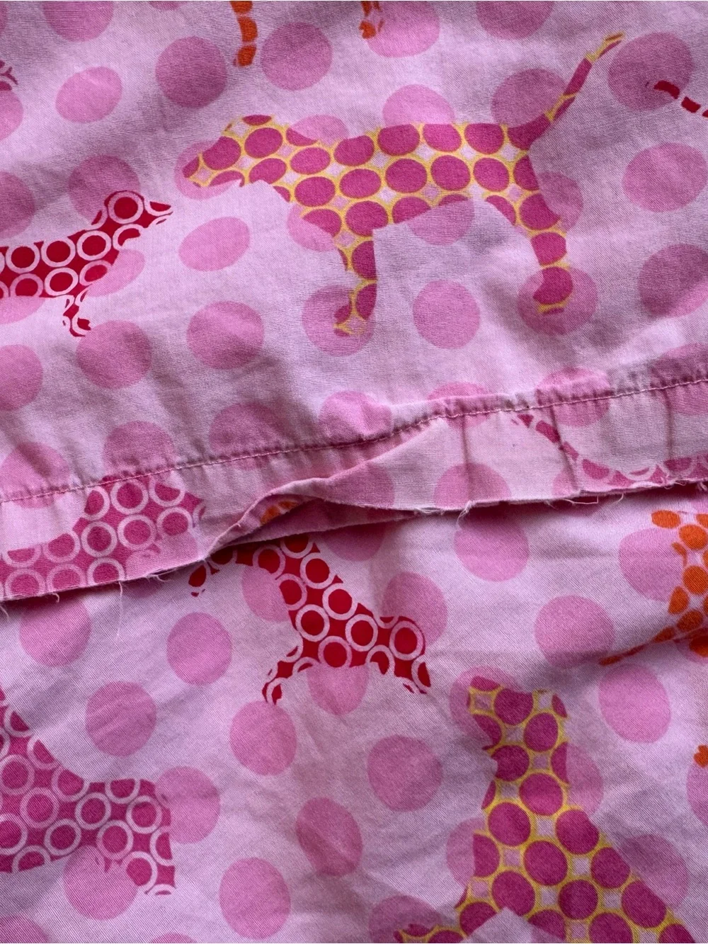 Y2K 2000s Mall Fashion Vintage Pink Polka Dots Loungewear Pajama Pants